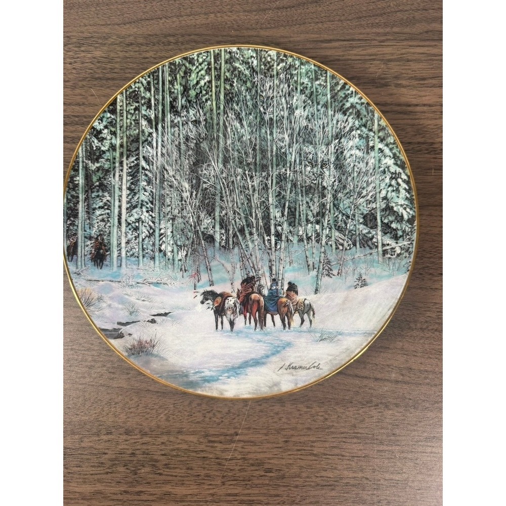 Julie Kramer Cole The‎ Marking Tree Plate 1993 Touching the Spirit Collection